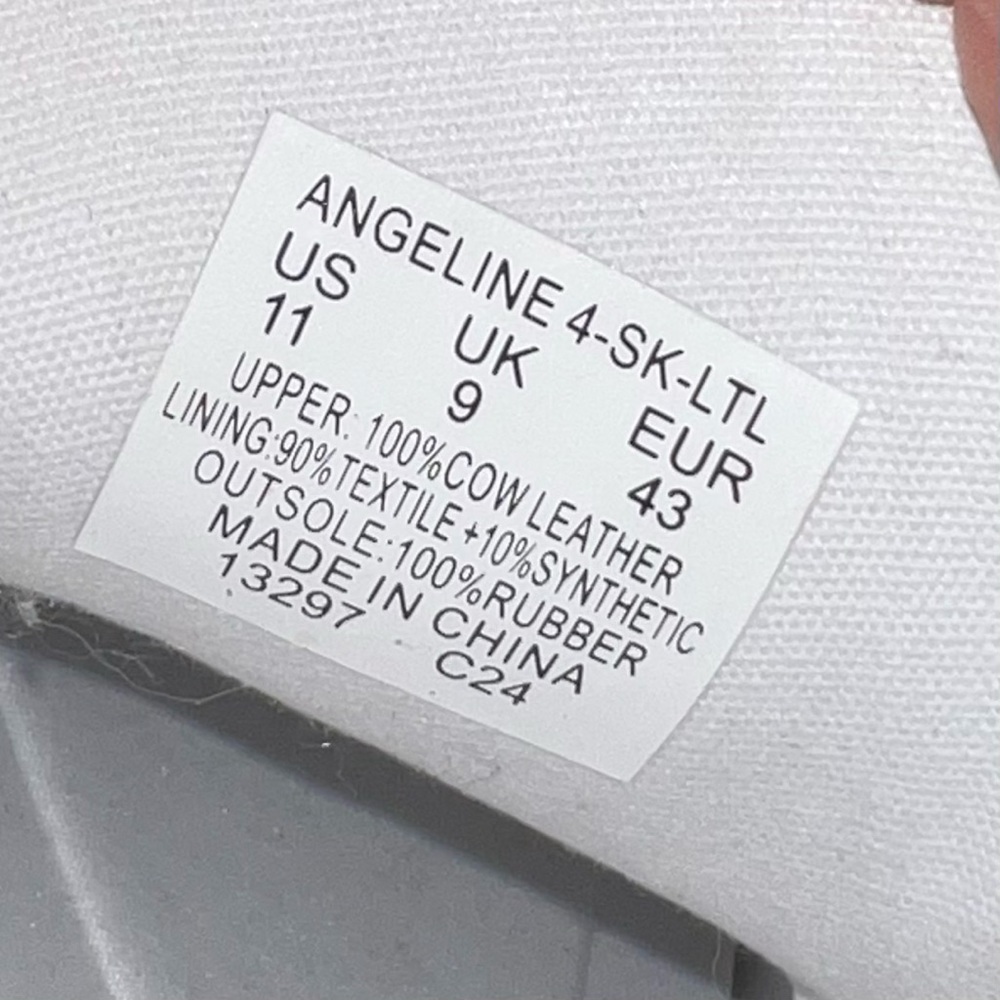 Lauren Ralph Lauren Angeline 4 Leather Sneakers - Picture 9 of 9